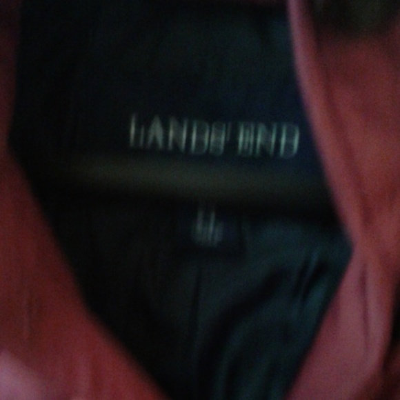 Lands end pink quilted jacket - Picture 2 of 2